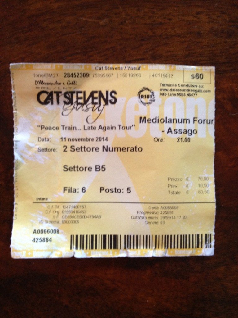 Cat Stevens - Ticket