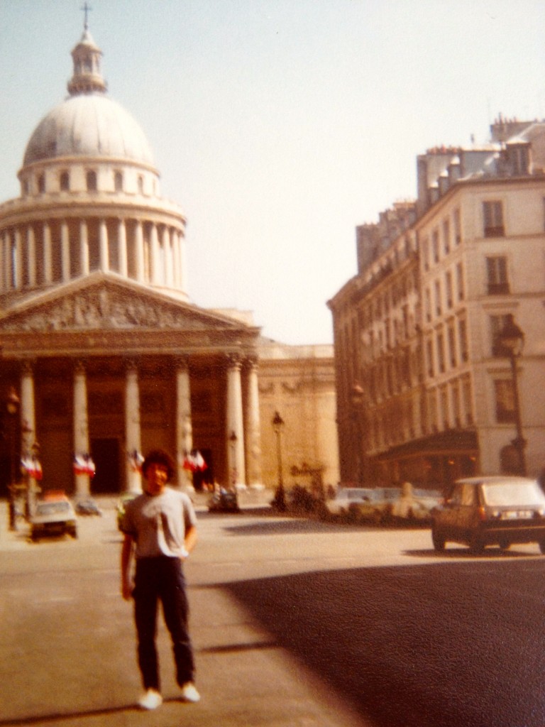 Agosto 1981 - Con Maurizio a Parigi
