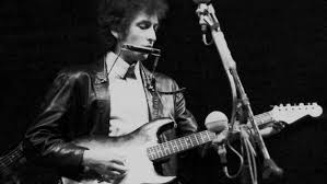 Bob Dylan at Newport Festival, 1965